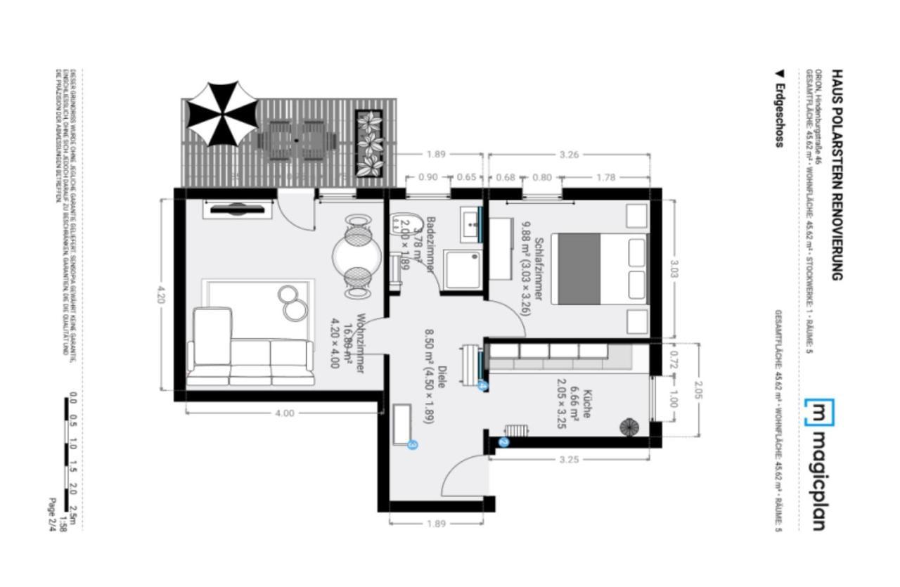 Haus Polarstern Ferienwohnung Orion Borkum Exterior photo